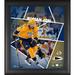 Roman Josi Nashville Predators Framed 15" x 17" Impact Player Collage with a Piece of Game-Used Puck - Limited Edition 500