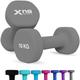 Xn8 Sports Dumbbells Set Neoprene Coated Weights Dumbbells Set- Hand Weights for Home Gym, Pilates, Cardio, Training and Fitness- Anti Sweat Hex Dumbbells Comfy Grip- 1-20kg Dumbbells Set Women Men