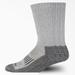 Dickies Heavyweight Crew Socks, Size 6-12, 3-Pack - Gray One (12180)