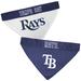 MLB American League Reversible Bandana for Dogs, Large/X-Large, Tampa Bay Rays, Multi-Color