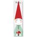 Zoomie Kids Zavala Garden Gnome Personalized Growth Chart Canvas in Red | 39 H x 10 W x 0.2 D in | Wayfair 201C9C3381E34C8C8220A47E2647682F