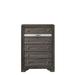 Lark Manor™ Carman 6 Drawer 34" W Chest Wood in Brown/Gray | 51 H x 34 W x 17 D in | Wayfair D597BA4CAC1542D0BEA73E4FBE273B8D