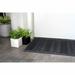 Red Barrel Studio® Neptune Waves Texture Rubber 30 in. x 18 in. Non-Slip Outdoor Door Mat Rubber | Wayfair 7B1A87558BFD4B79A534ABC2960E36E9