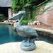 HomeStyles Life's a Beach Pelican Nautical Statue Concrete/Stone in Gray | 20 H x 9 W x 16.25 D in | Wayfair 99451