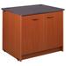 Stevens ID Systems Library 2 Compartment Classroom Cabinet w/ Doors Wood in Brown | 30 H x 36 W x 30 D in | Wayfair 88006 H30-024