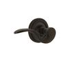 Nostalgic Warehouse Rope Rosette Privacy (Bed & Bath) w/ Manor Lever in Brown | 2.5 H x 2.5 W in | Wayfair 773121