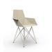 Vondom Faz Patio Dining Chair, Polyester | 31.5 H x 19.75 W x 22.5 D in | Wayfair 54045-ECRU