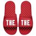 Men's ISlide Red Ohio State Buckeyes Logo Slide Sandals