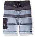 BILLABONG Boys' Classic Stripe Boardshort Board Shorts, Black, 3 Years