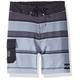 BILLABONG Boys' Classic Stripe Boardshort Board Shorts, Black, 3 Years