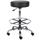 Boss B16240-BK Caressoft Black Vinyl Medical / Drafting Stool