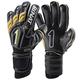 Rinat Unisex Adult UNO PREMIER GK PRO Goalkeeper's Glove - Black/Gold, Size 9