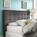 Red Barrel Studio® Kacy-Leigh Panel Headboard Upholstered/Polyester in Gray | 60 H x 64.5 W x 5 D in | Wayfair 4668E87B5DCD4FA488F457B9984CBDF4