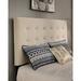 Red Barrel Studio® Kacy-Leigh Panel Headboard & Matching Bench Set Upholstered/Polyester in Brown | 57.5 H x 80.5 W x 4.75 D in | Wayfair 30542