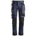 Snickers 6241 AllroundWork Slim Fit Trousers Holster Pockets Navy 36" 28"
