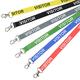 We Print Lanyards Yellow Visitor Lanyard ID Card Pass Badge Holder Neck Strap with Safety Breakaway & Trigger Clip (Pack of 50)