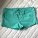 American Eagle Outfitters Shorts | Aeo Sea-Foam Denim Shorts | Color: Blue/Green | Size: 0