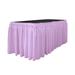 Ebern Designs Fithian Table Skirt Polyester in Indigo | 29 D in | Wayfair 9E8A9E9ADE284A8FA28EDE557F182452