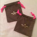 Kate Spade Jewelry | 2 Kate Spade Jewelry Pouches | Color: Brown | Size: Small