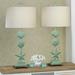 Cape Coral II Coastal Table Lamp Blue, Each, Blue