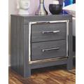 Signature Design Lodanna Two Drawer Night Stand - Ashley Furniture B214-92