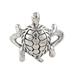 Fascinating Turtle,'Sterling Silver Turtle Cocktail Ring from india'