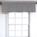 East Urban Home Stripes 54" Window Valance Sateen | 18 H x 54 W x 0.1 D in | Wayfair CA8273B50A454561986B57AE282525D7