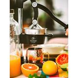 Zulay Kitchen Professional Citrus Juicer in Black/Orange | 17 H x 11.4 W x 7.4 D in | Wayfair Z-CTRS-PRSS-2IN1-SQZR
