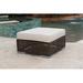 Andover Mills™ Dan Outdoor Ottoman w/ Cushion | 12 H x 30 W x 30 D in | Wayfair 903-1323-JBP-O/Z-680-SU-719