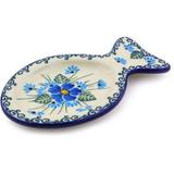 The Holiday Aisle® The Holiday Aisle Rousey Lemon Teapot Stoneware in Blue | 0.39 H x 2.95 W x 5.04 D in | Wayfair H0895I