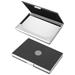 Silver Cornell Big Red Business Card Case