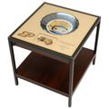 Brown Purdue Boilermakers 25-Layer StadiumView Lighted End Table