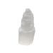 World Menagerie Paget Selenite Stone Tower Negative Energy Balance Chakra Healing Rock Stone, Crystal in Gray | 4 H x 1.62 W x 0.5 D in | Wayfair