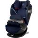 CYBEX Gold 2-in-1 Kinder-Autositz Pallas S-Fix, Für Autos mit und ohne ISOFIX, Gruppe 1/2/3 (9-36 kg), Ab ca. 9 Monate bis ca. 12 Jahre, Navy Blue