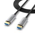 ATZEBE HDMI Cable 10M, Fibre Optic HDMI Cable High Speed 18Gbps HDMI 2.0 Support 4K@60Hz HDR10, 4:4:4, 3D, ARC, HEC, CEC, HDCP 2.2