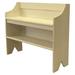 Winston Porter Caslin Wood Shoe Storage Bench Wood/Solid Wood in Brown | 30 H x 36 W x 12 D in | Wayfair SB33-cream