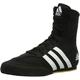 adidas Hog.2 Boxing Shoes, Black (Core Black/FTWR White/Core Black Core Black/FTWR White/Core Black), 6.5 UK