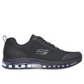 Skechers Men's Work Relaxed Fit: Skech-Air - Chamness SR Sneaker | Size 10.5 | Black | Textile/Synthetic | Vegan