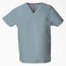 Dickies Eds Signature V-Neck Scrub Top - Gray Size XS (83706)