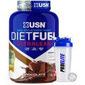 USN Meal Replacement Shake Diet Fuel Ultralean Protein 2KG Weight Loss Powder + Shaker Y