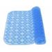 Symple Stuff Theriot Bath Tub Plastic/Vinyl Shower mat Plastic/Vinyl in Blue | Wayfair 69A1D4CE410648E9B20B88C904ADBCD4