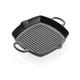 Le Creuset Signature Enamelled Cast Iron Square Griddle Pan with 2 Handles 30cm Matte Black, 20200300000422