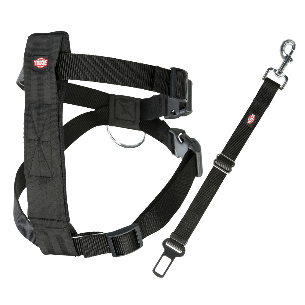 Pettorina con cintura di sicurezza per auto Trixie - taglia L: circ. torace 70 - 90 cm