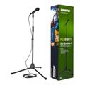 Shure Stage Performance Kit mit PGA58 Cardioid Dynamic Vocal Handheld -Mikrofon, XLR -Kabel und Mikrofonständer - Perfekt für On -Bühne oder Studio (PGA58BTS)