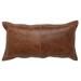 Birch Lane™ Kennard Pillow Cover & Insert Down/Feather/Leather/Suede in Brown | 14 H x 26 W x 5 D in | Wayfair E418F67966C34686B77B66EBBD488EC9