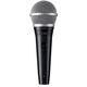 Shure PGA48 Dynamisches Mikrofon-Handheld-Mikrofon für Gesang mit Cardioid-Aufnahmemuster, EIN/Aus-Schalter, 3-pin-XLR-Stecker, 15 'XLR-zu-QTR-Kabel (PGA48-QTR)