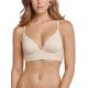 Schiesser Damen Lounge Bra ohne Verschluss-Invisible Soft Gepolsterter BH, Sand_158624, 70B