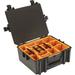 Pelican Vault V600 Large Equipment Case with Lid Foam and Dividers (Black) VCV600-0040-BLK