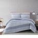 Truly Soft Multi Stripe Comforter Set Polyester/Polyfill/Microfiber in Gray | Full/Queen Comforter + 2 Shams | Wayfair CS3225FQ-1500