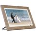 Aluratek 13.3" Digital Photo Frame with Interchangeable Frames (Distressed Wood) ADMPFD13F